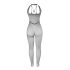 Subblime 951788 - sügavalt dekolteeritud võrkostüüm - (must) - S-L