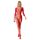 Subblime 952419 - sädelev kivikestega jumpsuit - (punane) -S-L