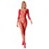 Subblime 952419 - sädelev kivikestega jumpsuit - (punane) -S-L