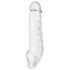 Addicted Toys - peenisehüls munandirõngaga - 23cm (läbipaistev)