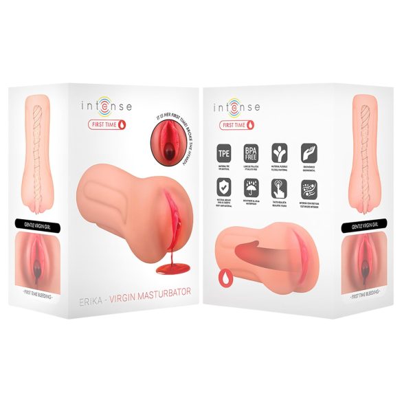 Intense First Time Erica - realistlik neitsinukk masturbaator - naturaalne