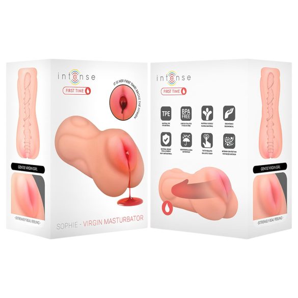 Intense First Time Sophie - realistlik neitsinuku masturbaator - naturaalne