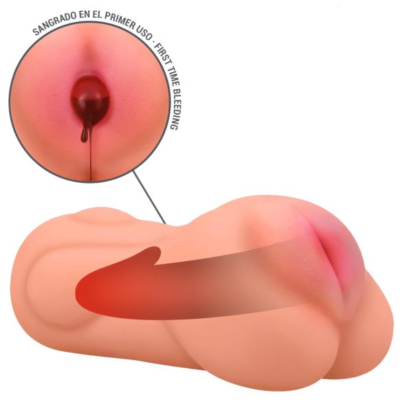 Intense First Time Sophie - realistlik neitsinuku masturbaator - naturaalne