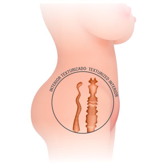 Intense Deep Touch Jesse - meestorso masturbaator - realistlik - naturaalne