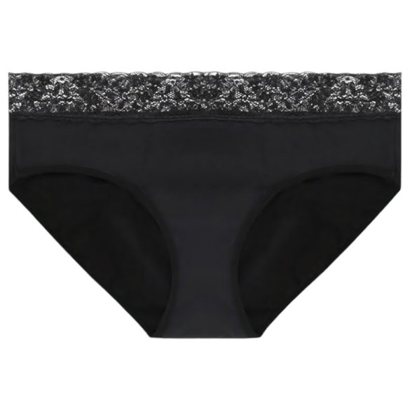 Adalet Natura Super - mustad menstruaalsed püksikud - L