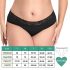 Adalet Natura Super - menstruaaltsüklo aluspüksid (must) - XL