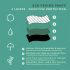 Adalet Natura Super - menstruaaltsüklo aluspüksid (must) - XL