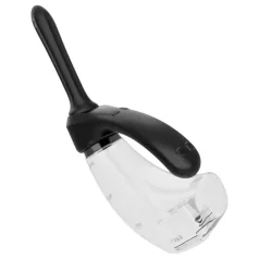 Afterdark - automaatne vibreeriv anaalpuhasti - läbipaistev