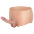 INTOYOU - kinnitatav realistlik strap-on dildos (naturaalne)