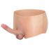 INTOYOU - kinnitatav realistlik strap-on dildos (naturaalne)