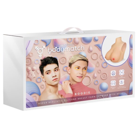 INTOYOU - kinnitatavad realistlikud rinnad - naturaalne