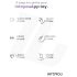 INTOYOU – nutikas vibreeriv peenise- ja munandite rõngas (sinine)