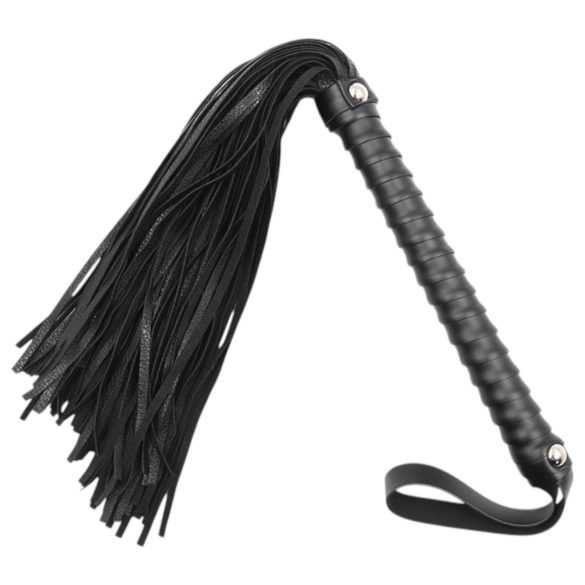 Latetobed - tekstuuriga piits - must (48 cm)