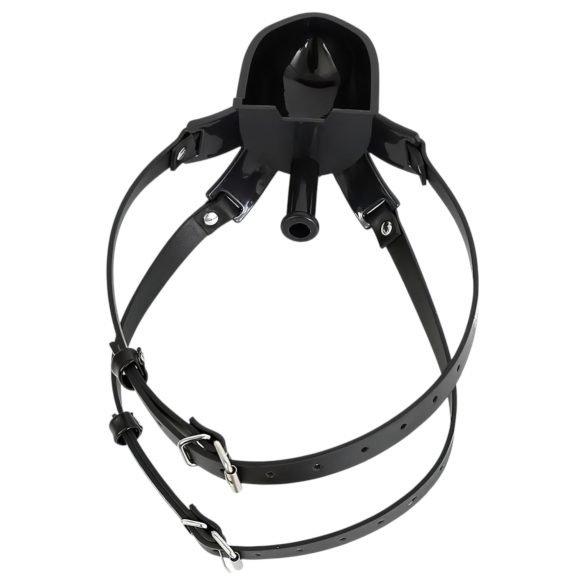 Latetobed - suupall joogipudeliga (must)