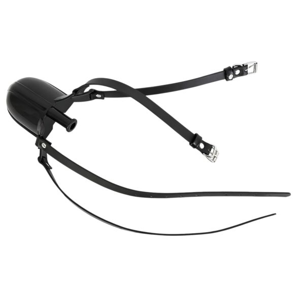 Latetobed - suupall joogipudeliga (must)