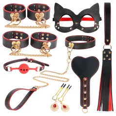 INTOYOU - BDSM komplekt edasijõudnutele - 8 osa - must