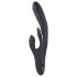 Playboy Rapid Rabbit - laetav kliitorivibra (must)