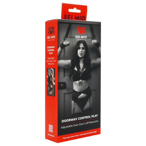 Sei Mio - käerauad uksele kinnitamiseks - must