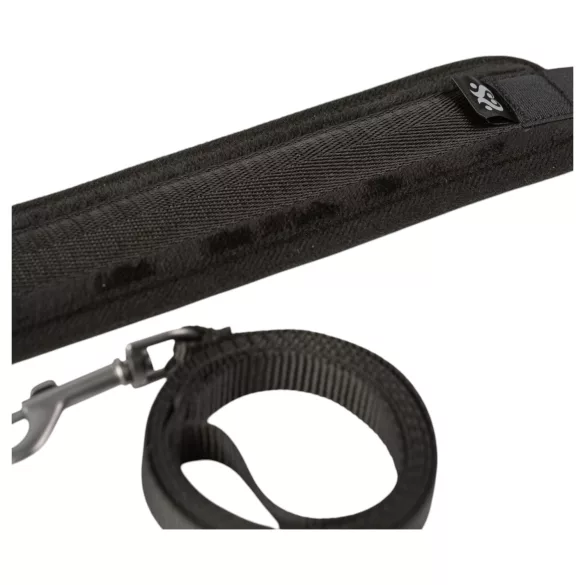 Sei Mio - kaelarihm ja jalutusrihm - must