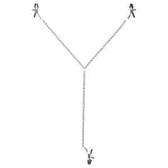 Sei Mio - nibuklambrid ja häbememokkade klambrid - must