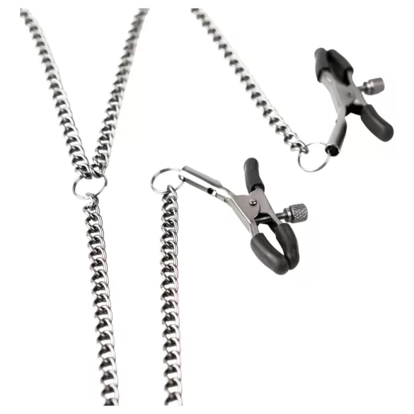 Sei Mio - nibuklambrid ja häbememokkade klambrid - must