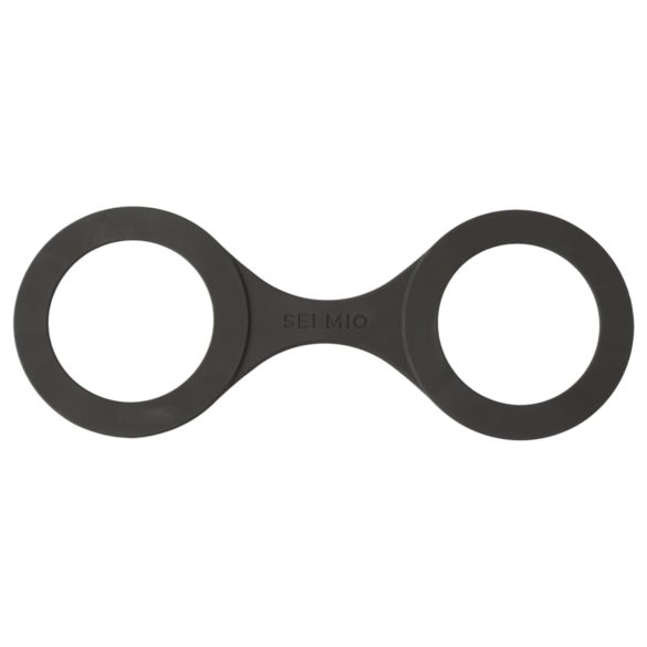 Sei Mio - silikoon käerauad - L suurus - must