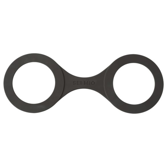 Sei Mio - silikoon käerauad - M suurus - must