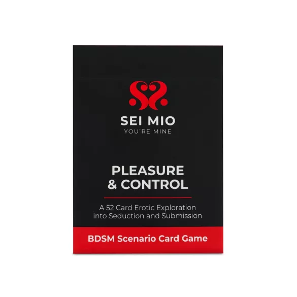 Sei Mio Pleasure & Control - BDSM kaardimäng (52 kaarti)