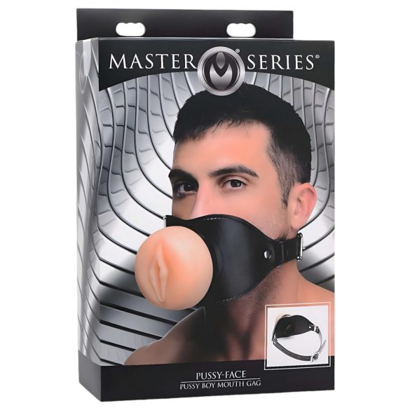 Master Series Pussy Face - suukorv (naturaalne)