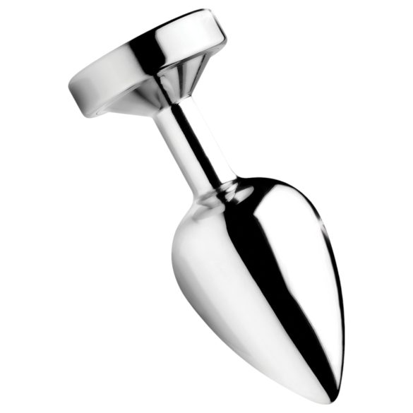 Booty Sparks - helendav anaalpistik - suur - hõbedane