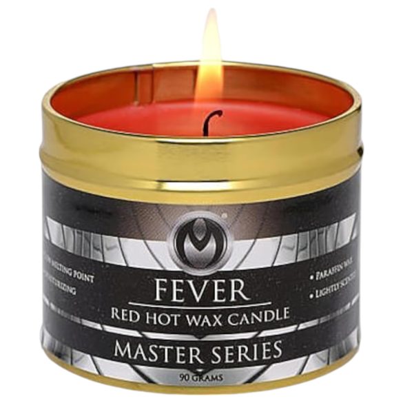 Fever - parfüümiga massaažiküünal - punane (120g)