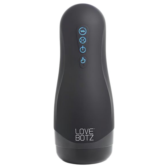 Lovebotz Auto Milker - veekindel imemis-vibreeriv masturbaator (must)