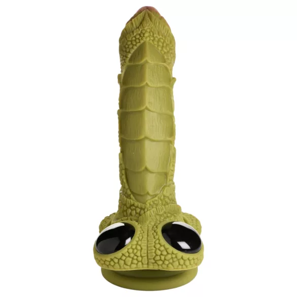 Creature Cocks - dildos - mälumängu kujuline - roheline