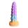 Mystiline ükssarvik dildo - 21cm (lilla-kollane)