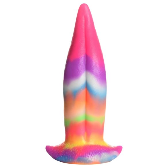 Creature Cocks Tongue - helendav silikoonist dildo - 21 cm