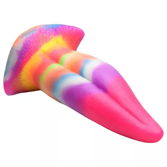 Creature Cocks Tongue - helendav silikoonist dildo - 21cm