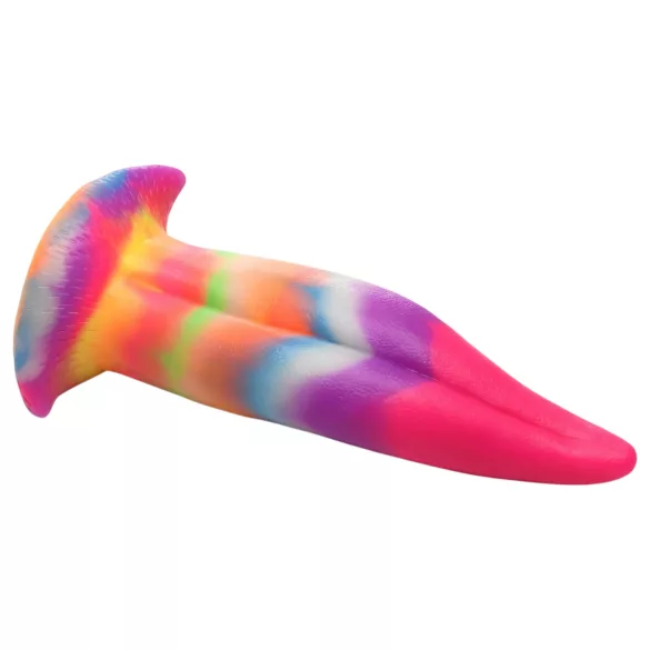 Creature Cocks Tongue - helendav silikoonist dildo - 21cm
