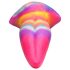 Creature Cocks Tongue - helendav silikoonist dildo - 21 cm