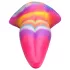 Creature Cocks Tongue - helendav silikoonist dildo - 21cm