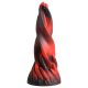 Creature Cocks Hell Kiss - keerdus silikoon dildos - 19 cm (punane)