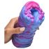 Tulnukate peen plastik - lila-roosa võlu