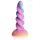 Kuu Ratsanik - helendav ükssarv dildo (lilla-roosa)