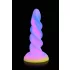 Creature Cocks Moon Rider - helendav ükssarviku dildos - lilla-roosa