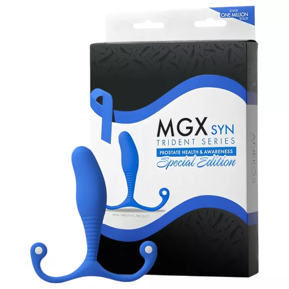 Aneros MGX Syn Trident - eesnäärmedildo (sinine)
