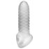 Fat Boy Checker - valge peenisekate (15cm)