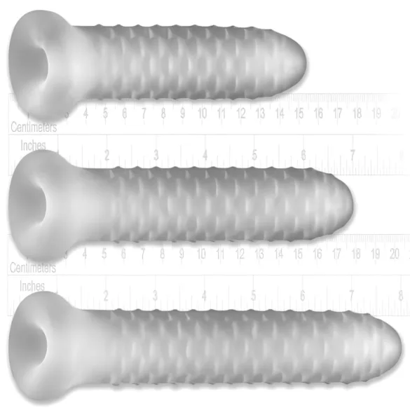 Fat Boy Checker Box - peenisekate - valge 19cm