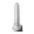 Fat Boy ribidega peenisekate (17cm) - valge