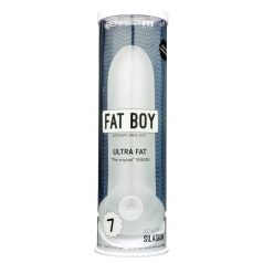 Fat Boy Original Ultra Fat - peenisekate - valge 19 cm