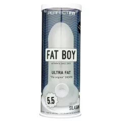   Perfect Fit - Fat Boy Original Ultra Fat - peenisekate (15 cm, valge)