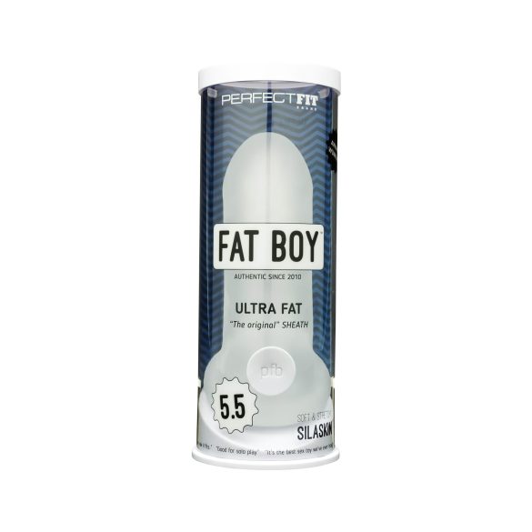 Fat Boy Original Ultra Fat - peenisehülss - valge - 15 cm